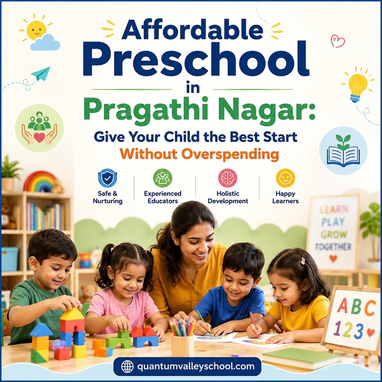 Affordable Preschool in Pragathi Nagar: Give Your Child the Best Start Without Overspending